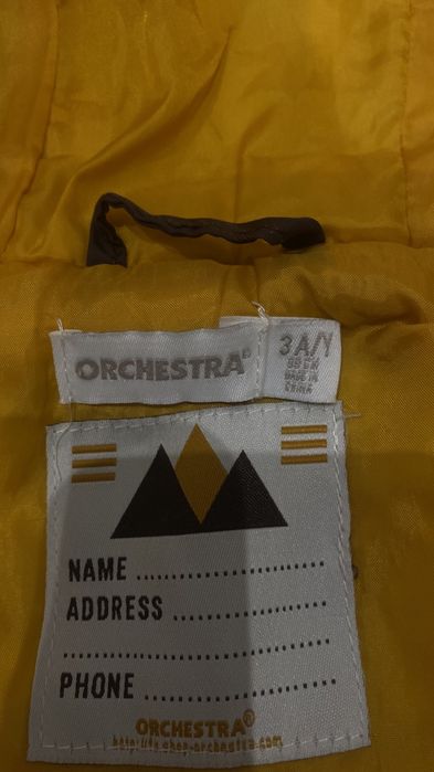 Продам жилет на 3 года Orchestra