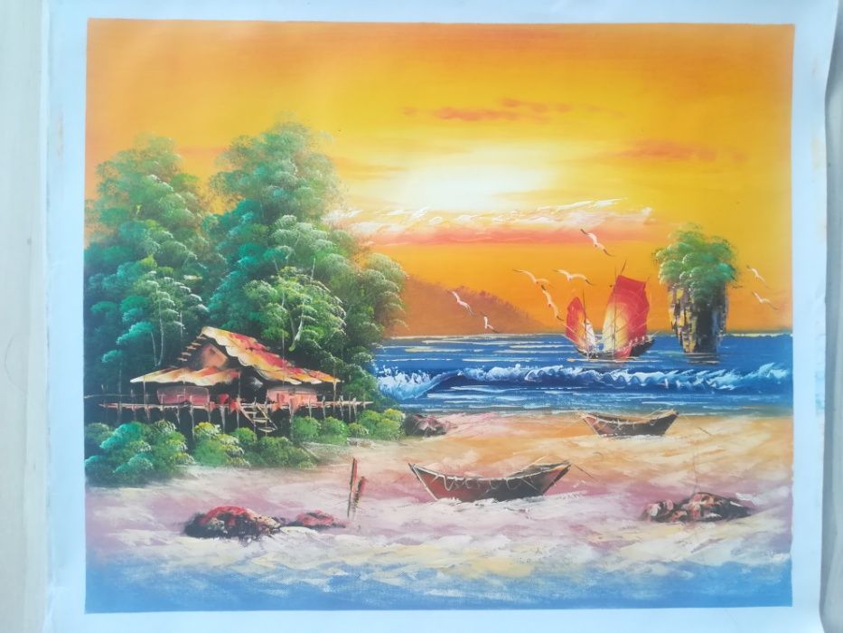 Картини внос от Хонг Конг - акрилни бои