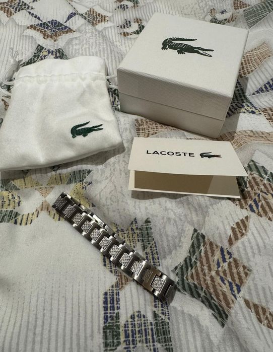 Bratara Lacoste Silvery Noua