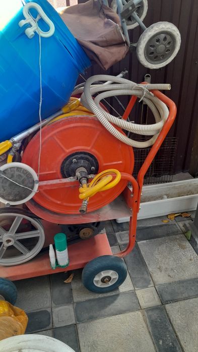 Мощный опрыскиватель  ,кешер, шланг 100м, производство Южная Корея