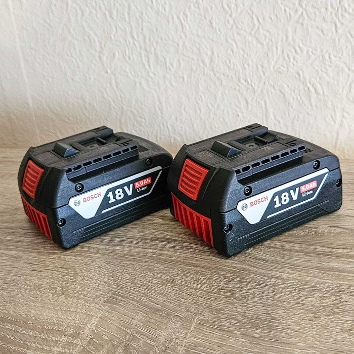 Нов безчетков акумулаторен ударен гайковерт BOSCH GDX 18V-285 , 2 x 5.0Ah батерии и зарядно