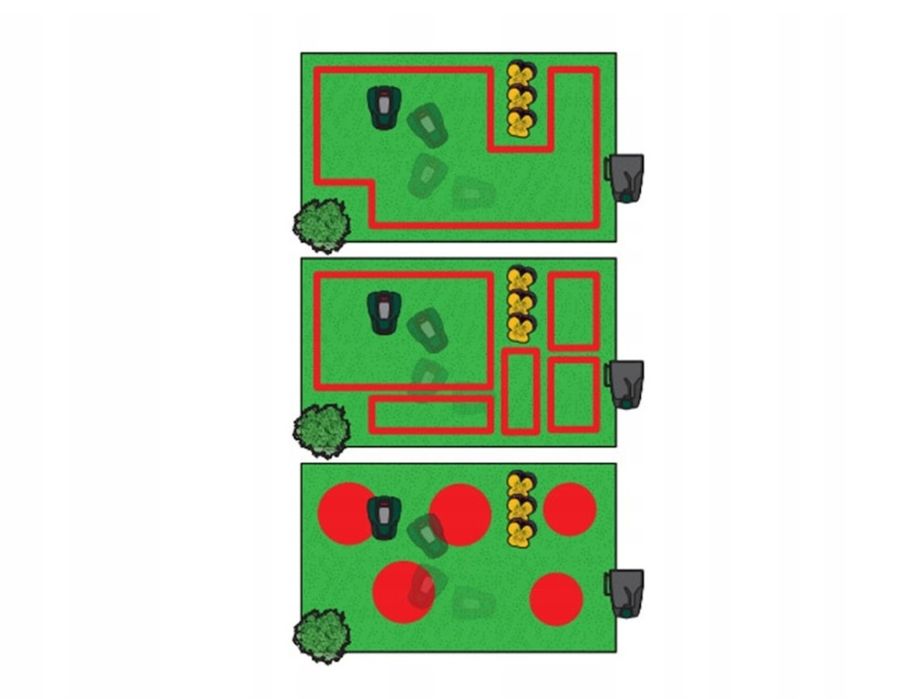 Robot de tuns iarba parkside
