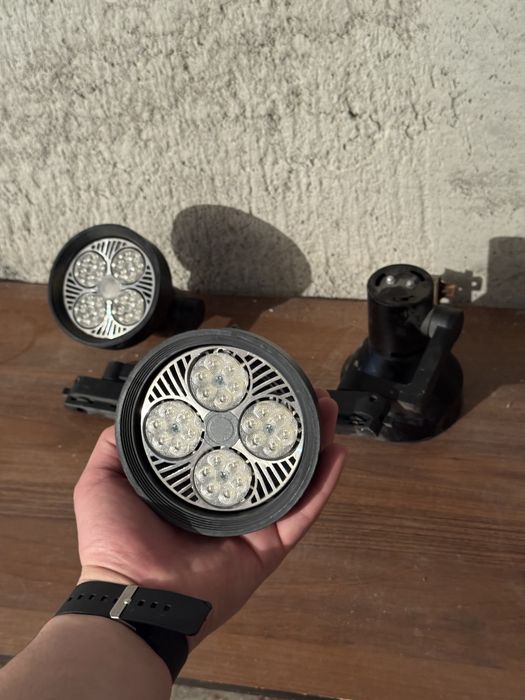 Led прожекторы-споты с поворотными регулировками