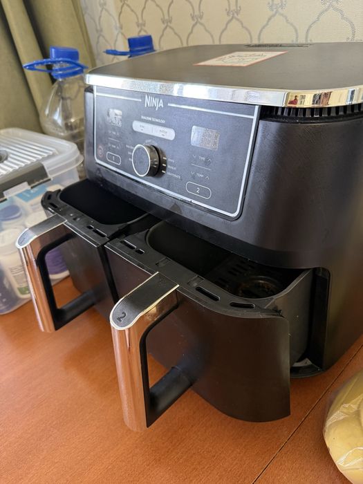 Аэрогриль NINJA KITCHEN Foodi MAX Dual Zone AF400EU черный,серебро