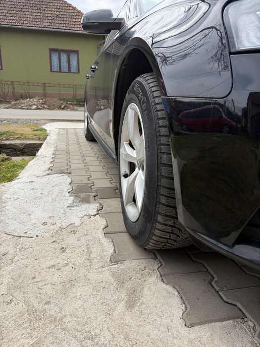 Jante concave audi b8/b9  5x112 et 37 7.5j anvelope 205 60 r16 iarna