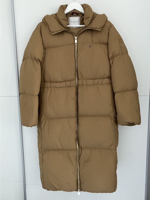 Geaca lunga Tommy Hilfiger (puf&pene) marimea XS