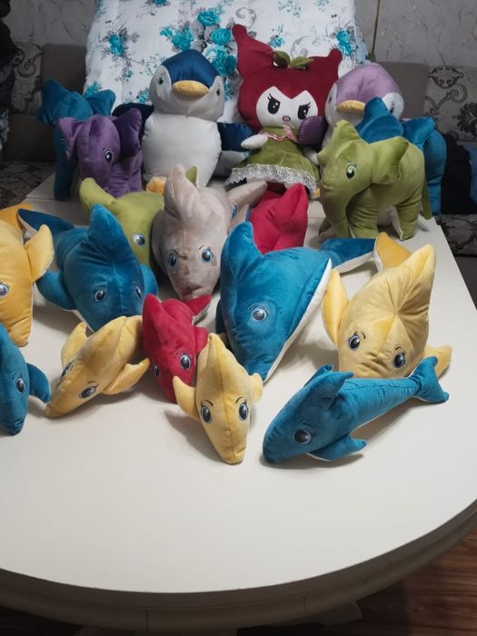 Игрушки ручной работы.