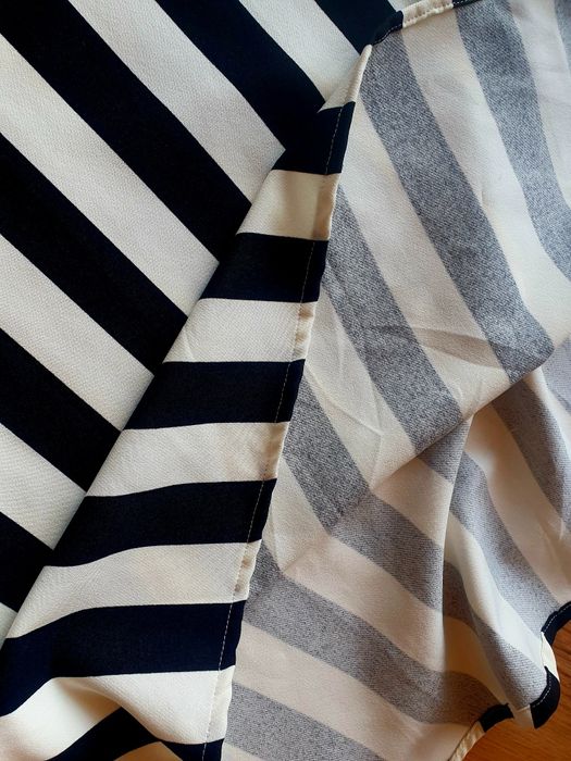 Дамска лятна рокля райе