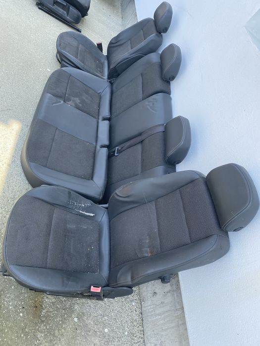 Interior din piele scaune fata bancheta Opel Astra h in 4 usi
