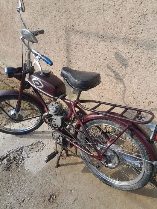 Мопед Веломотор на ходу