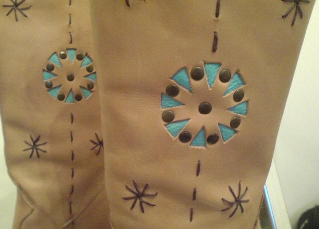 Cizme BSB, piele, 36 - 36,5