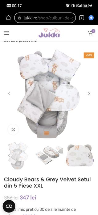 Babynest xxl , folosit o singura data