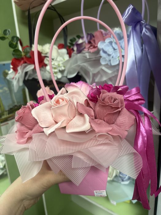 Мыльные букеты в наличии