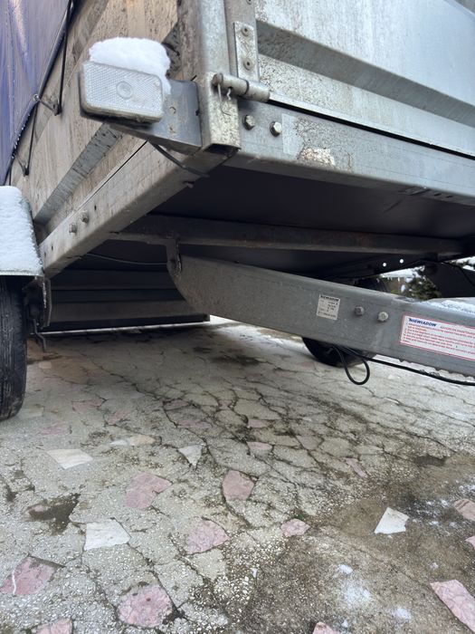 Remorca auto 750 kg basculabila