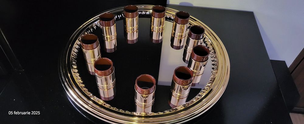 Set 10 paharute placate aur 24k