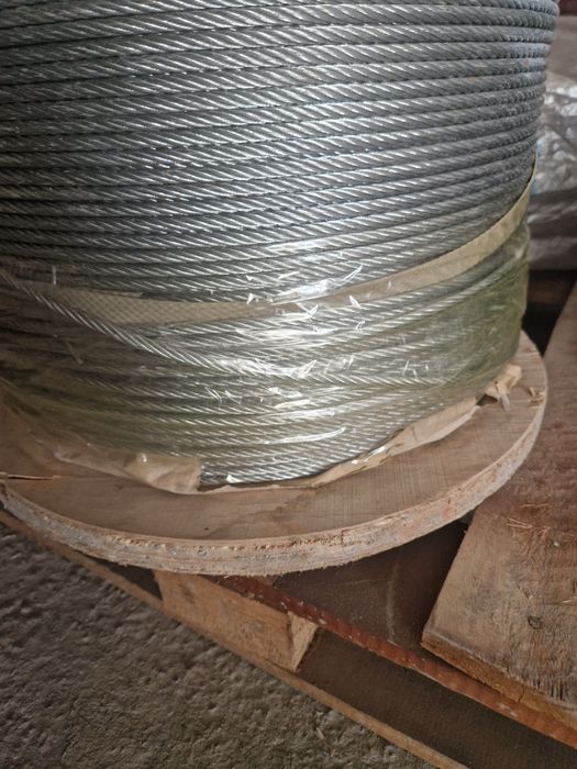 Трос 6мм, оцинкованная, канат