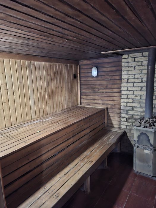 Баня на берёзовых дровах