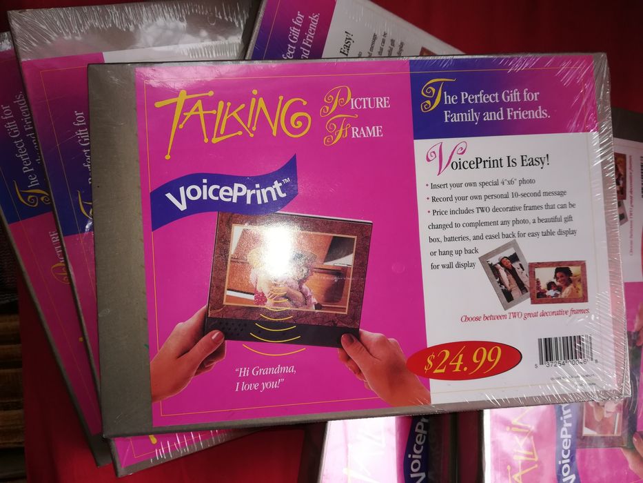 Rame foto vorbitoare cadoul ideal/Talking pictures voice print