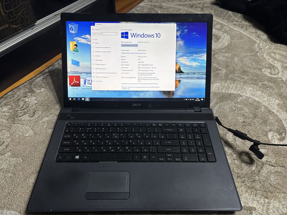 Ноутбук Aspire Acer 7250