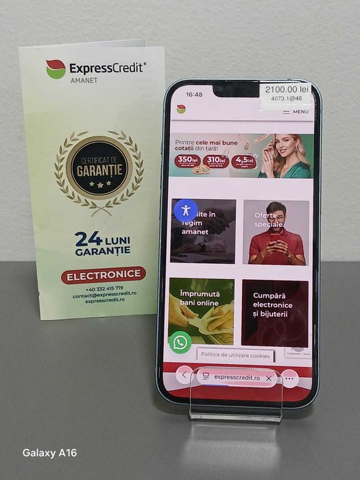 (AG46) Telefon iPhone 14 B.4073 Garantie 2 ani