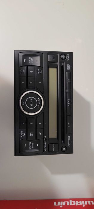 Radio CD Player Original Nissan X-Trail T31 (2007-2014) – ABSOLUT NOU, Bluetooth, Magazie 6 CD