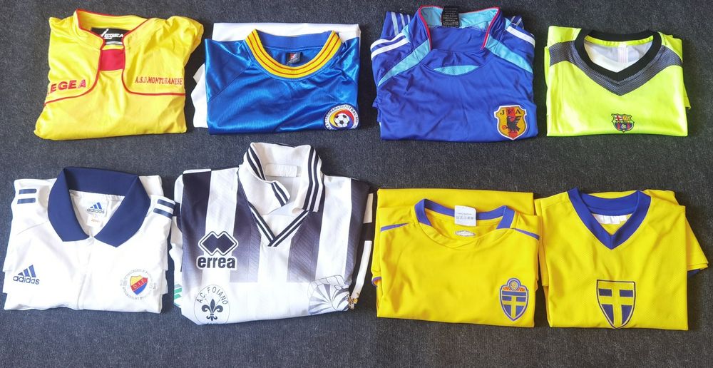 Tricouri fotbal, de colectie.