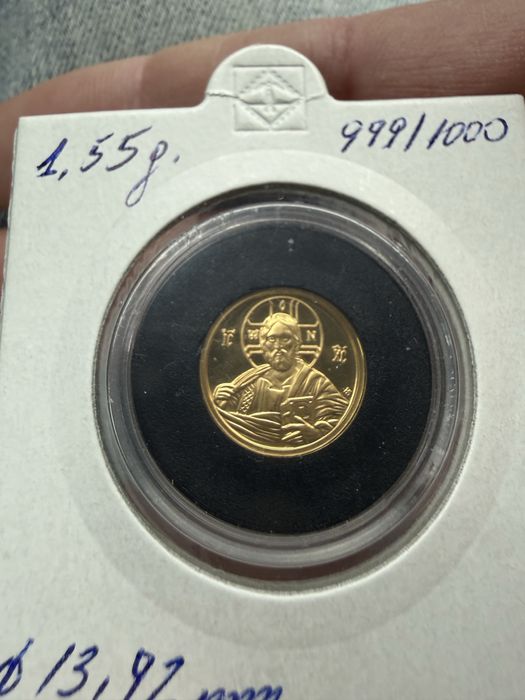 Златна монета 1,55гр