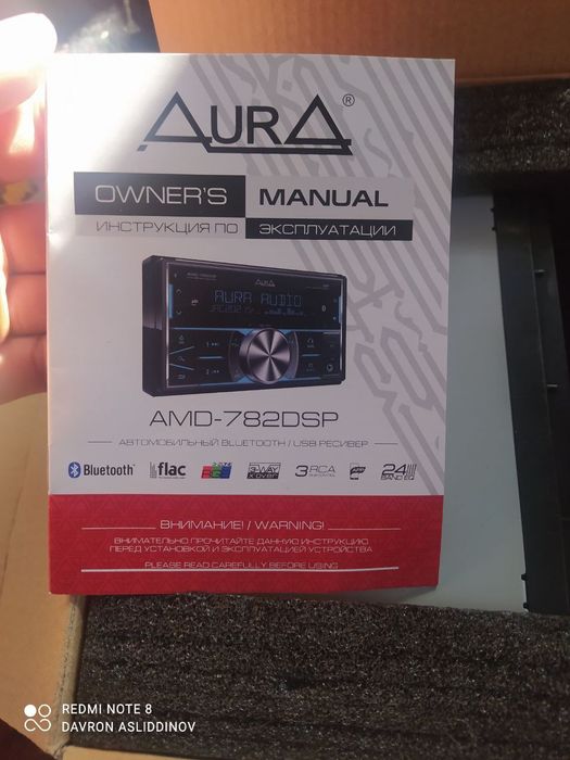 Aura magnitola 782 yangi