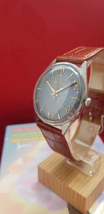Ceas Atlantic Worldmaster albastru