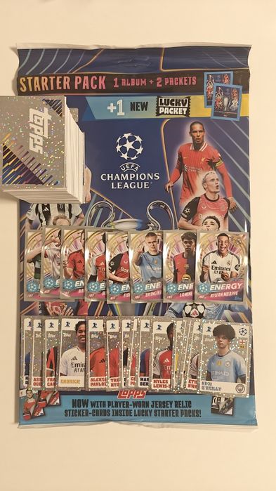 Set complet Topps Champions League 2025