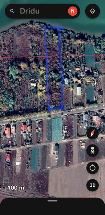 Terenuri intravilane unele pe lac  lângă Bucuresti