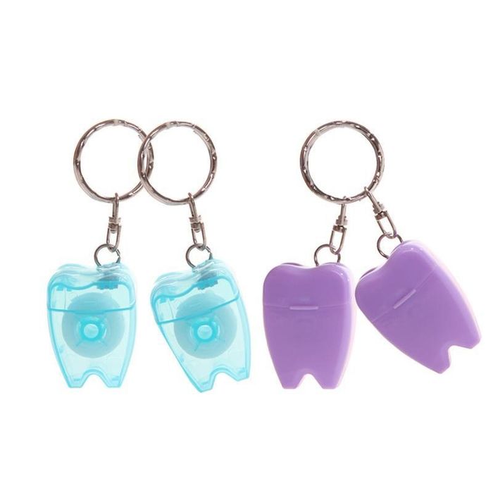 Зубная нить, тонкая, со вкусом мяты, 15 м оптом