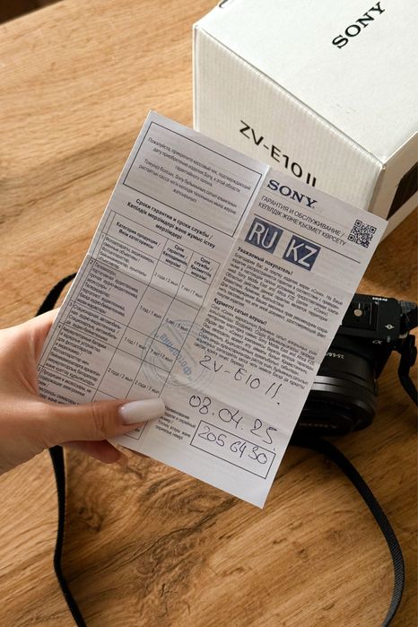 Sony ZV-E 10 II камера