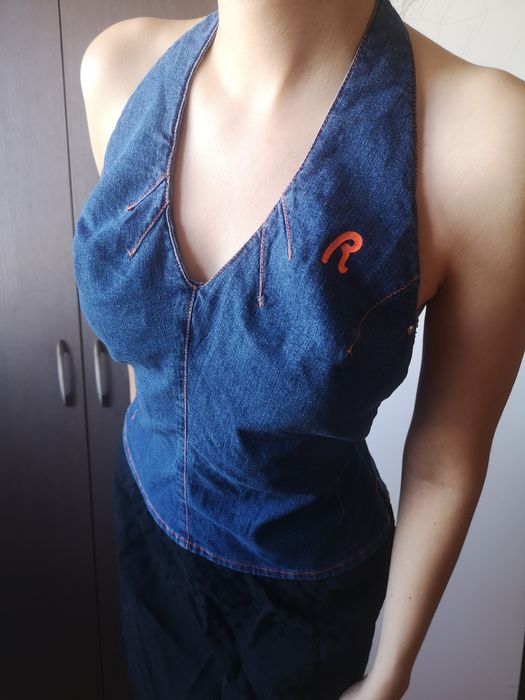 Нов дамски дънков топ Replay