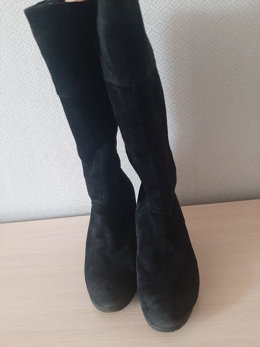 Зимние натуральные сапоги