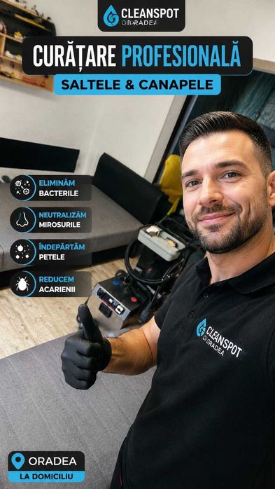 Spalatorie Curatare Canapele Saltele Tapiterie Mochete Fotolii Oradea
