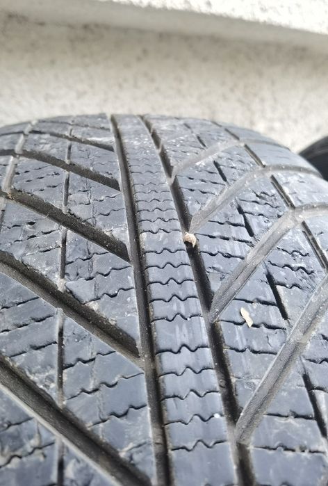 Anvelope iarna 205 55 16 ms Good Year si roata de rezerva pe 195 65 15