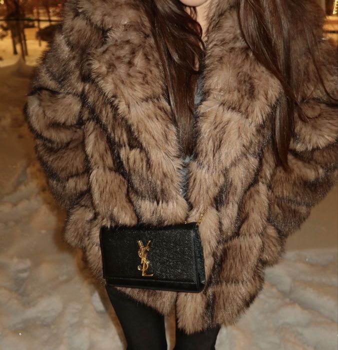 эко-шуба размер S