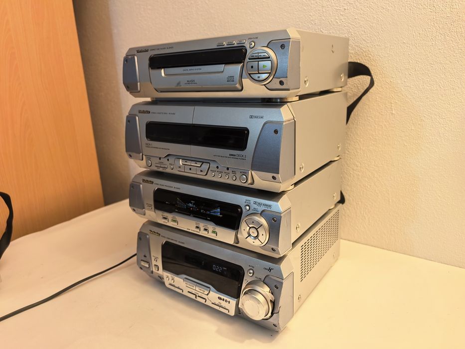 Amplificator Technics SA EH 670, procesoe sunet SH EH 670, CD SL EH 570 si deck  RS DV 250 staie