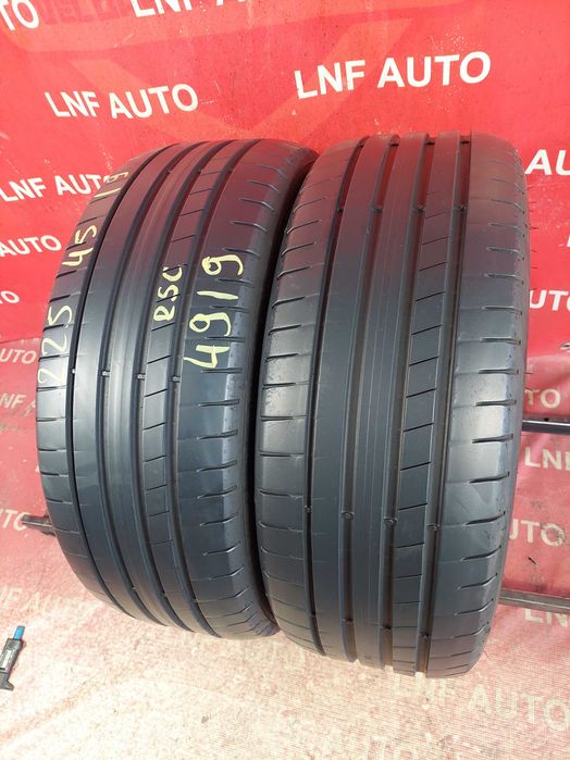 Anvelope de VARA - 225/45/19 - DUNLOP - 7 MM - DOT 4919 RFT !