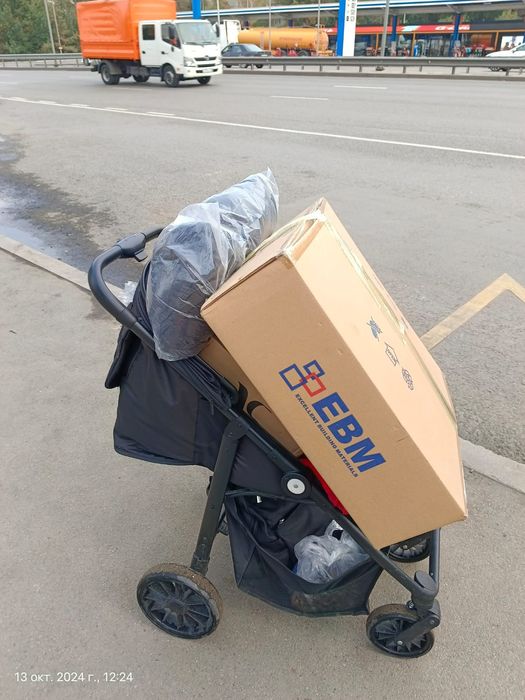 Коляска в среднем состояний