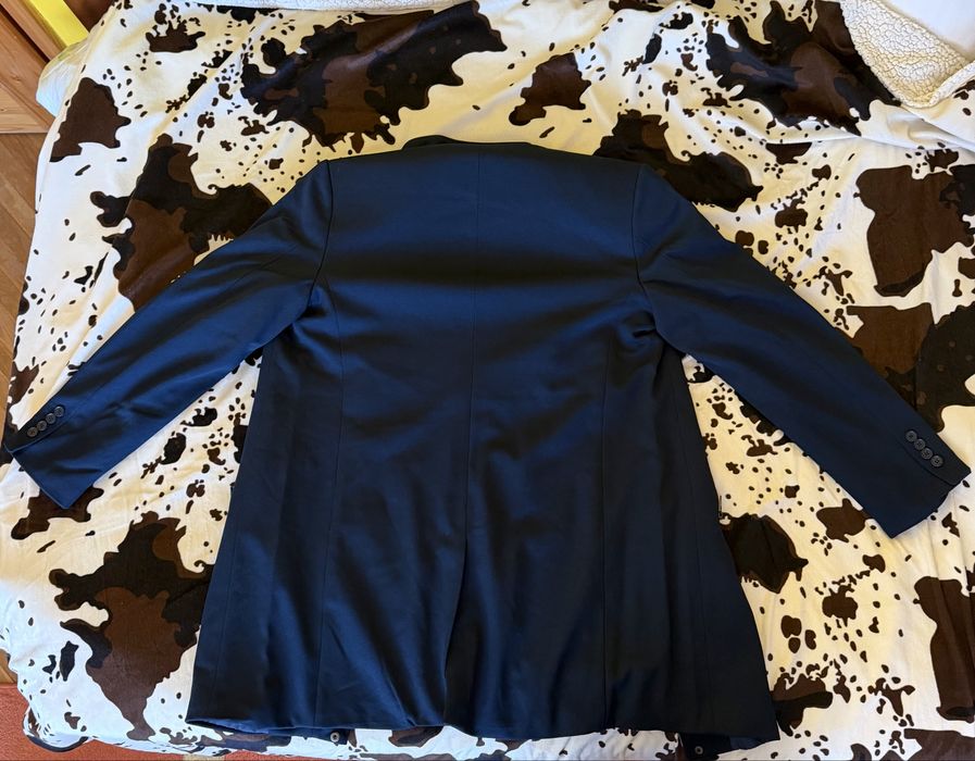 Ombre палто Navy blue