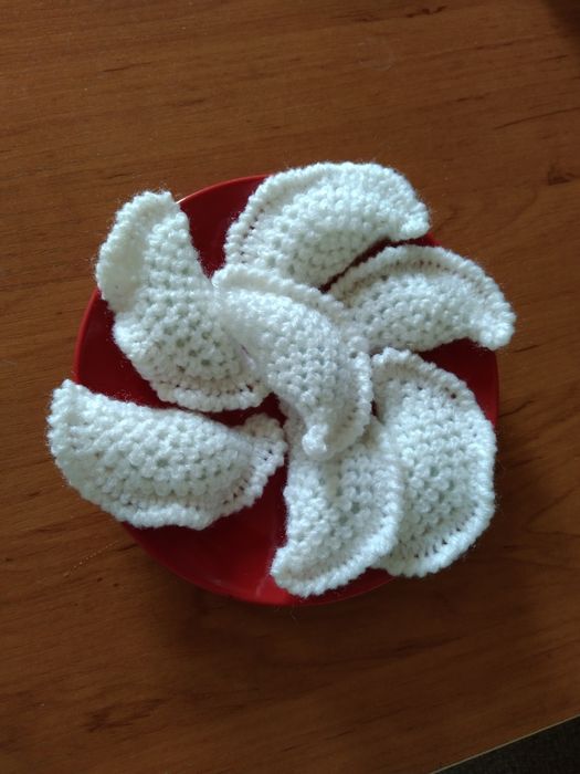 Модные игрушки вязаная еда