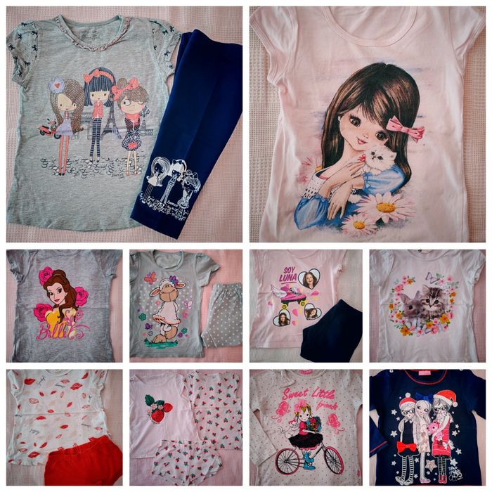 Детски дрешки 116/122 см. Обща цена 50 лв.