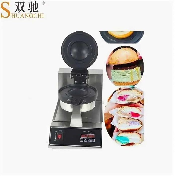 Вафельница для UFO-бургеров  уфо бургер аппарат