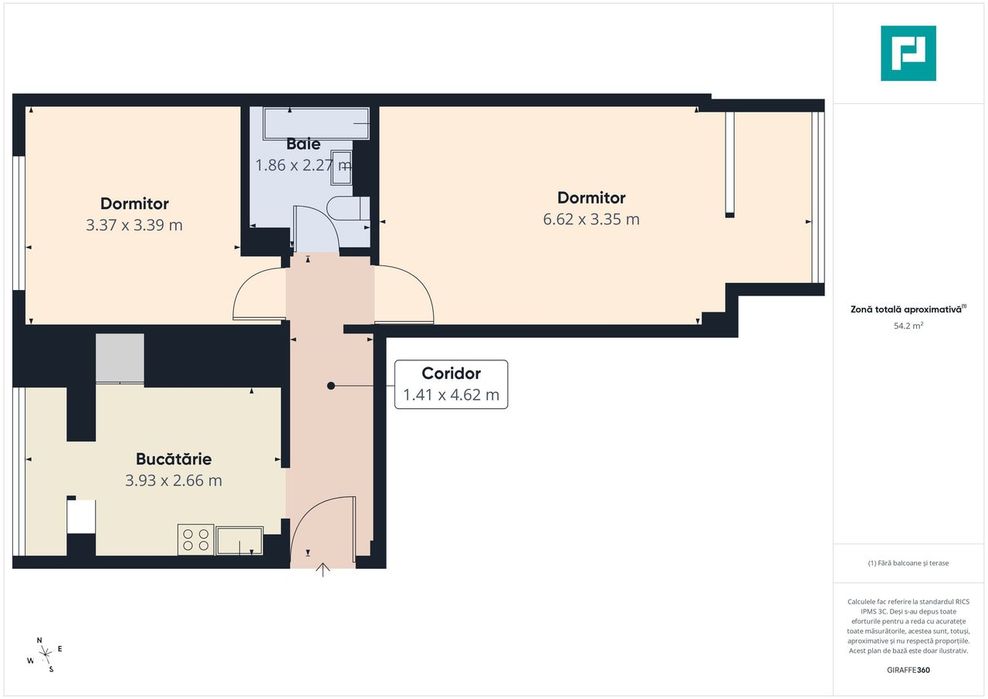 Apartament 2 camere – Calea Aradului, Oradea