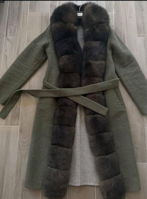 Palton Carolina design din cașmir și lână