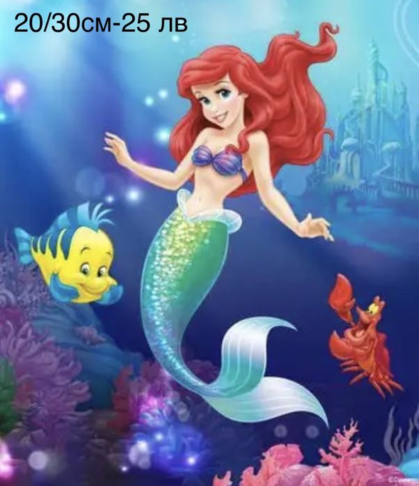 Нови детски диамантени картини/гоблени Disney Princess/ принцеси