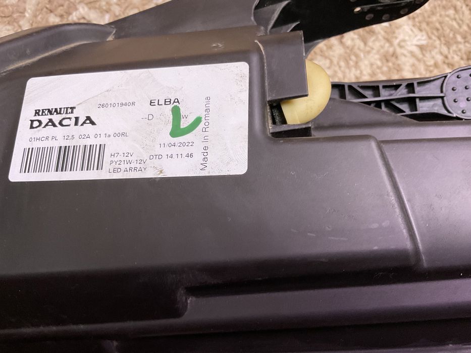 Reparatii faruri Logan 3 ,Stepway 3 ,Dokker ,Duster 2