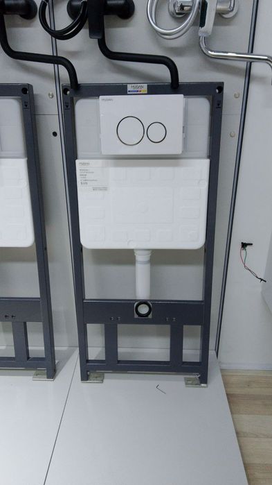 Инсталляция  Вакуумный с Кнопкой из Китая! Бренд MUBAN. Гарантия!